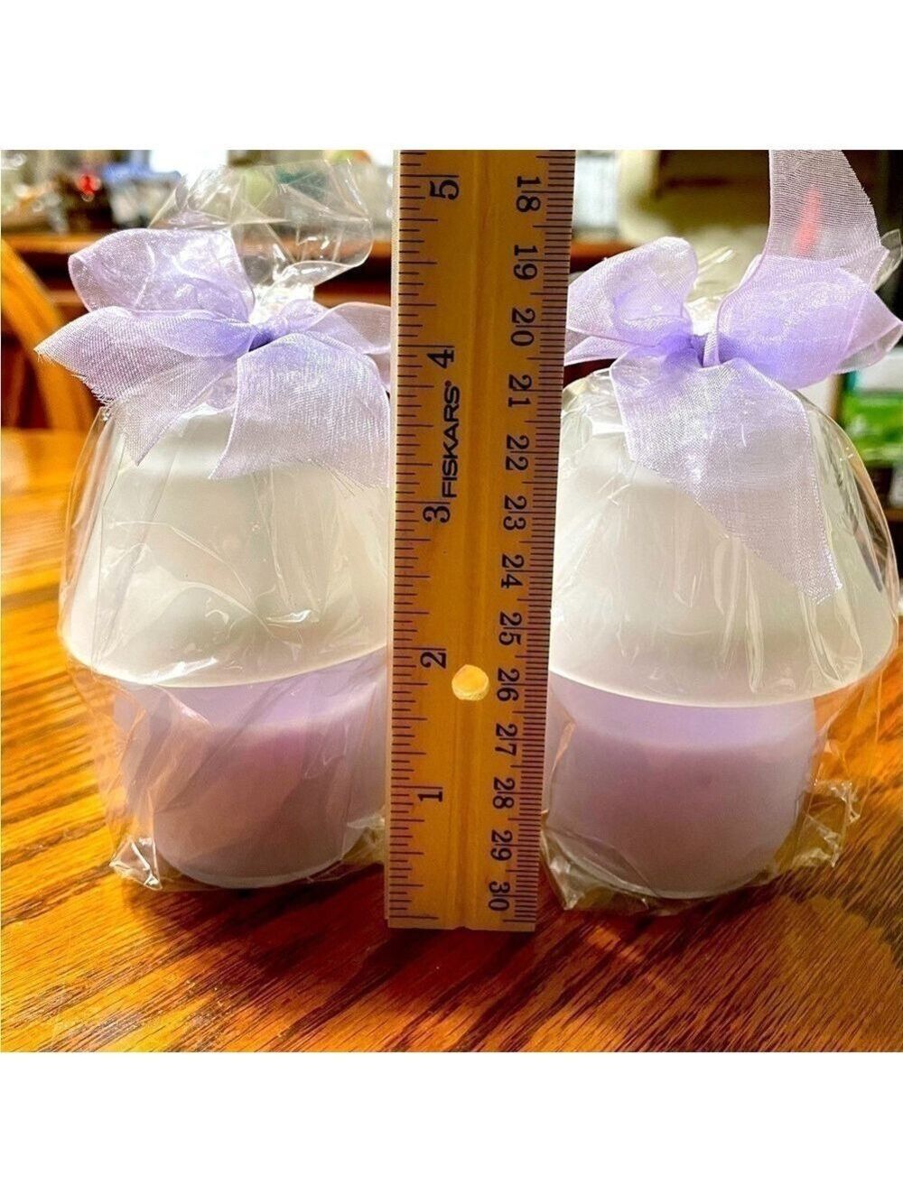 Candles Lantern Lavender Set of 4 - Picture 5 of 5
